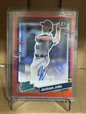 2023 Panini Donruss - Optic Rated Prospect Signatures Jackson Jobe #RPSJJ Tigers