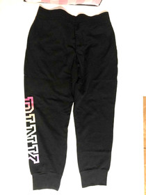 Victorias Secret Pink Everyday Lounge Skinny Jogger Pant Black Gradient Logo NWT