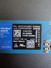 Western Digital 250GB WD Blue SN570 NVMe SSD Solid State Drive WDS250G3B0C