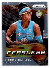 2020 Panini Prizm WNBA #12 Diamond DeShields Fearless