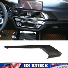 ABS Carbon Fiber Center Dash Panel Trim  Cover Fits BMW X3 2018-2021