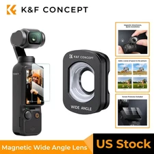 K&F Concept Wide-Angle Lens Compatible with DJI Osmo Pocket 3 Magnetic Attach
