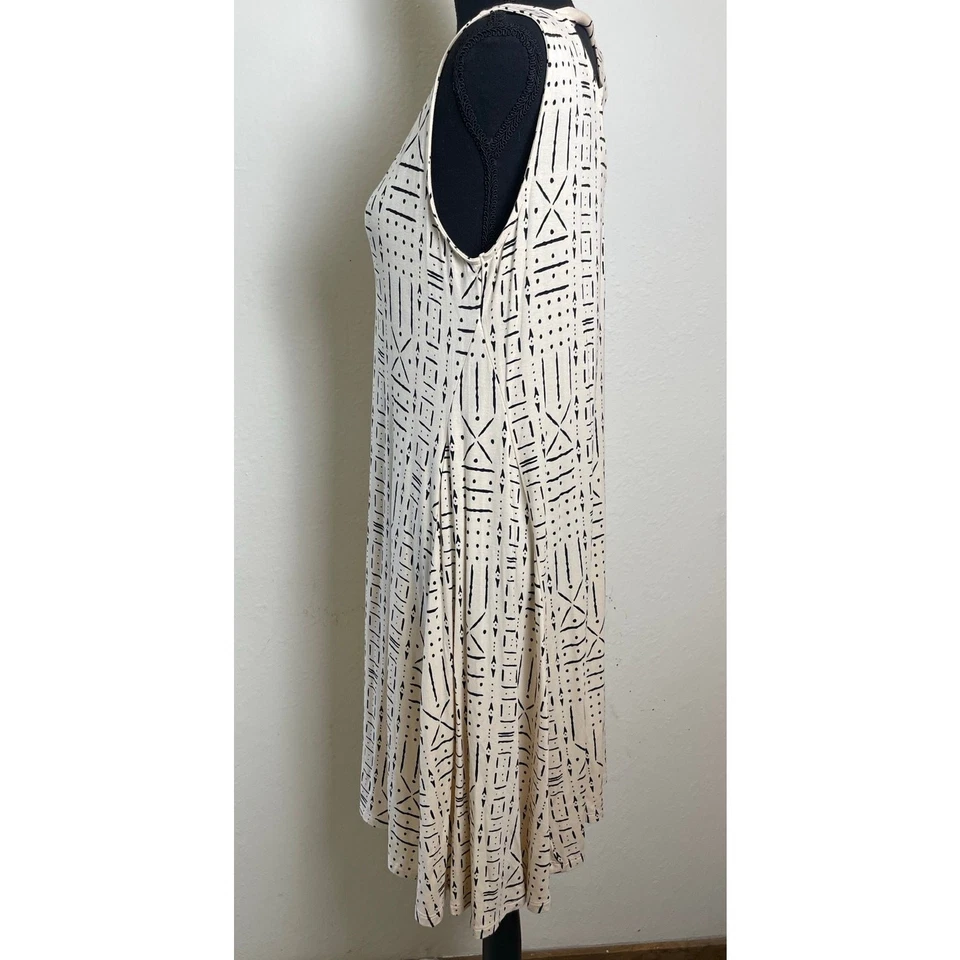 Style & Co 女式交叉背球衣弹力迷笛礼服霜 M Lagenlook  — 第 3/4 张图片