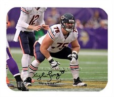 Kyle Long Chicago Bears Facsimile Autographed Mouse Pad Item#2583