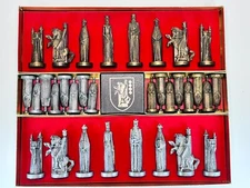 Replacement Pieces for Conqueror Medieval Chess Set Sculptured Peter Ganine 1489