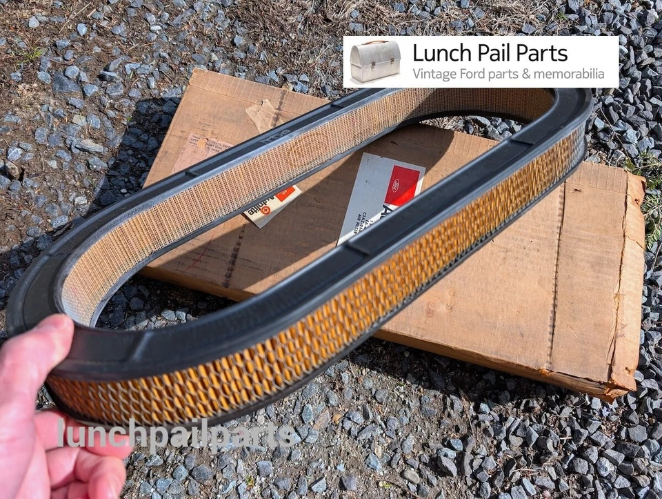 Nuevo de Lote Antiguo FoMoCo 427 Filtro de Aire Ford Custom Galaxie Mercury Marquis Monterey Marauder Foto 2 de 4