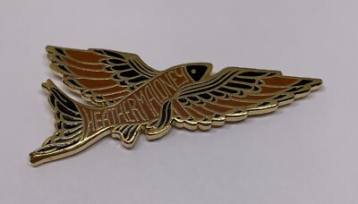 Flying Fish Pin Module Heather Maloney Flying Fish Angelfish Artwork Singer Songwriter Lapel ...
