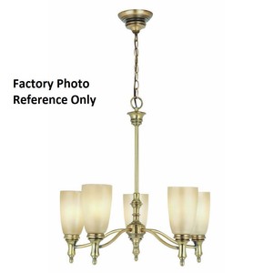 Home Decorators Collection Keswick Brushed Brass Chandelier