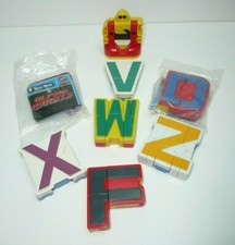 8 Taco Time Alpha Robots Lot Transformable Alphabet Letters Blocks Transformers