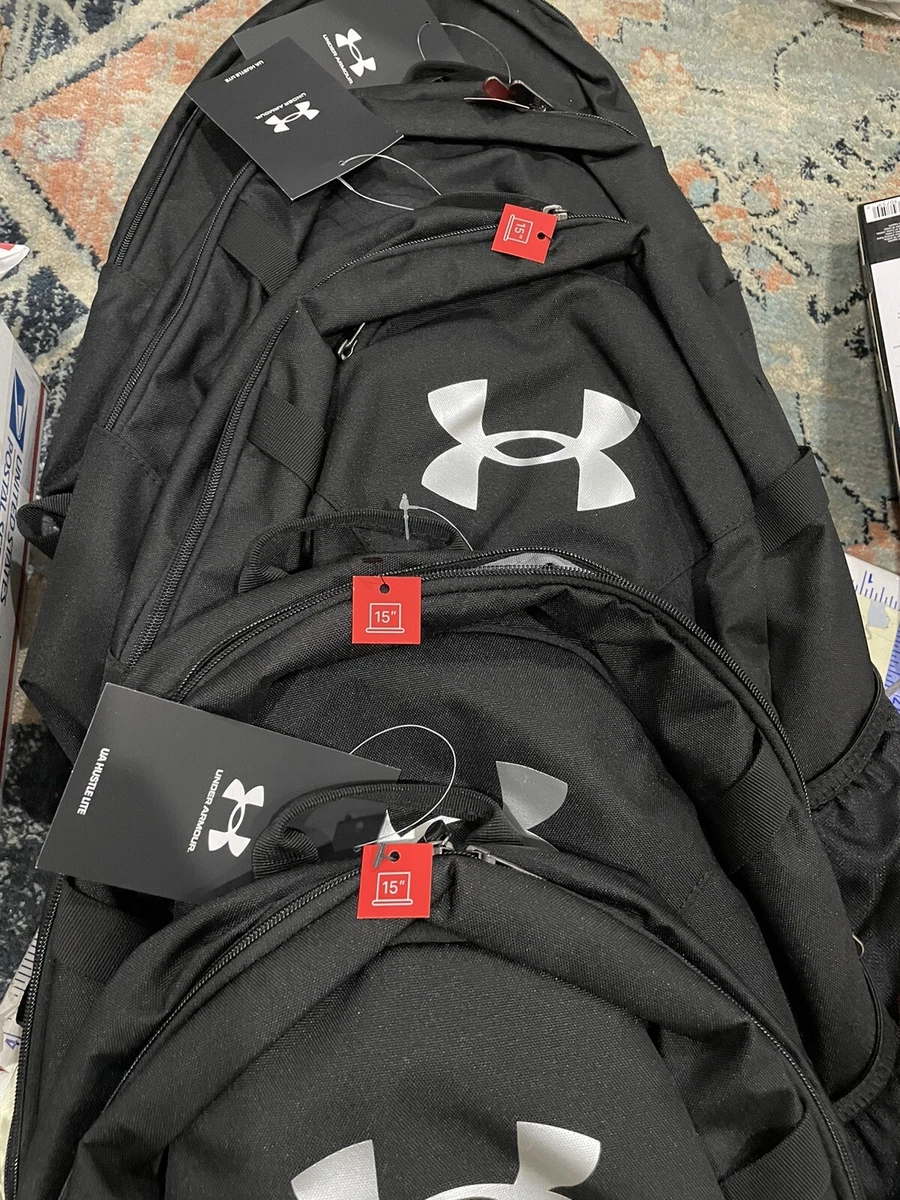 Under Armour Hustle Lite Sac à Dos Noir Gris 