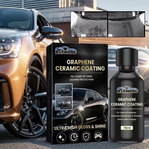 Car Graphene Ceramic Coating Long Lasting Protection High Gloss & Shine 70ml USA