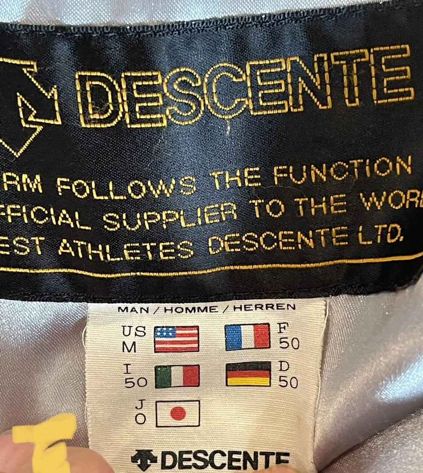 Vintage Descente Ski Toko Jacket Women's Size Medium Purple Multi Switzerland - Image 3 of 4