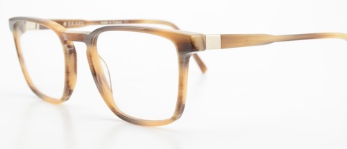 BAARS Brille Jurgen C07g 47-21 Herren Magnet Scharnier Beige Horn Muster France - Picture 2 of 14