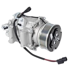 A/C AC Compressor w/ Clutch Fit For Honda Civic 1.8L 2006-2008 2009 2010 2011