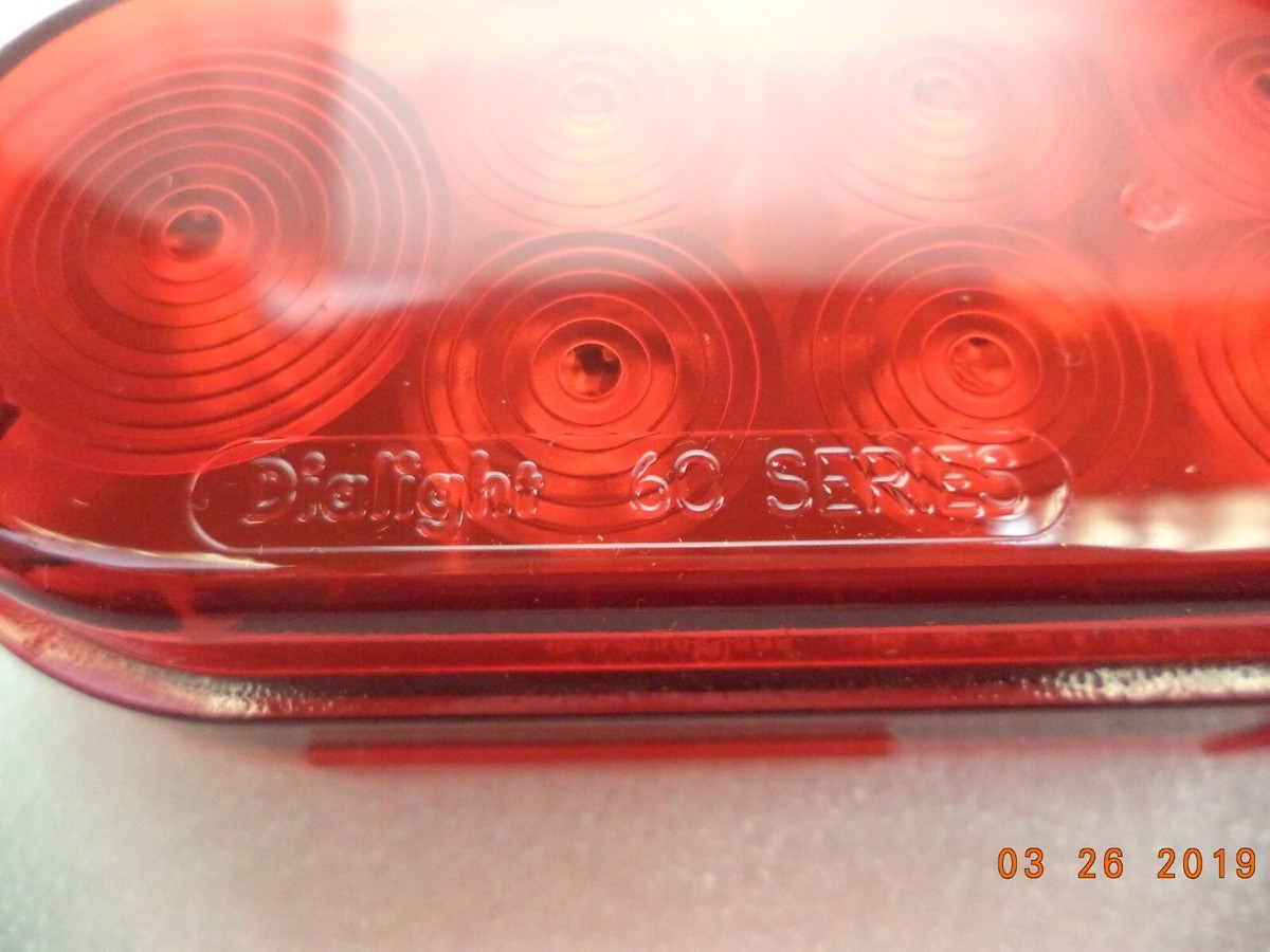 New Flyer 6401425 Dialight Red Emergency LED Light for Buses