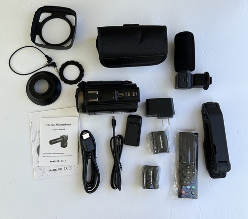 HDV- 514K Plus Video Camera Camcorder With WiFi 48MP - Picture 6 of 11