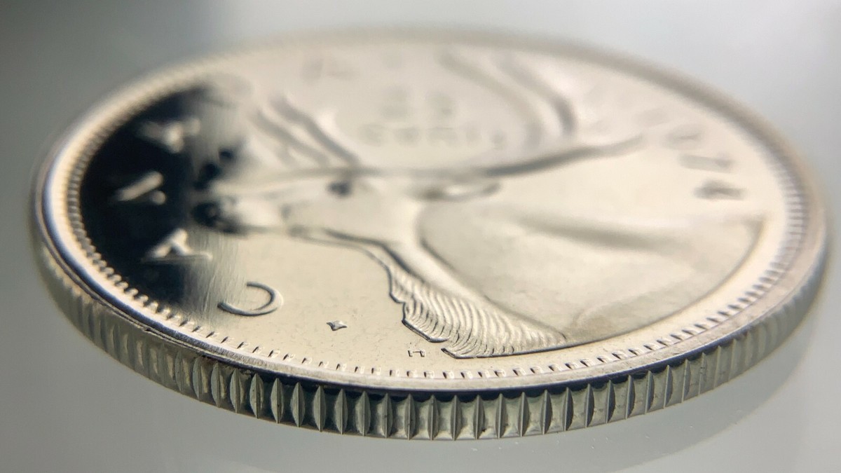1974 Canada 25 Cents Quarter Uncirculated Coin X845 | eBay