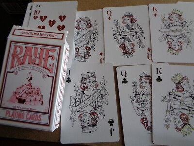 RAYE MY 21ST CENTURY BLUES RARE PROMOTIONAL PACK OF CUSTOM PLAYING CARDS