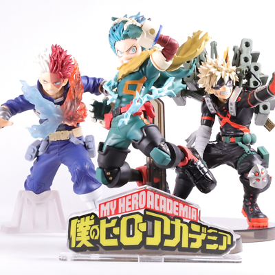 My Hero Academia Figure Midoriya Gear Shift Bakugo Strafe Panzer