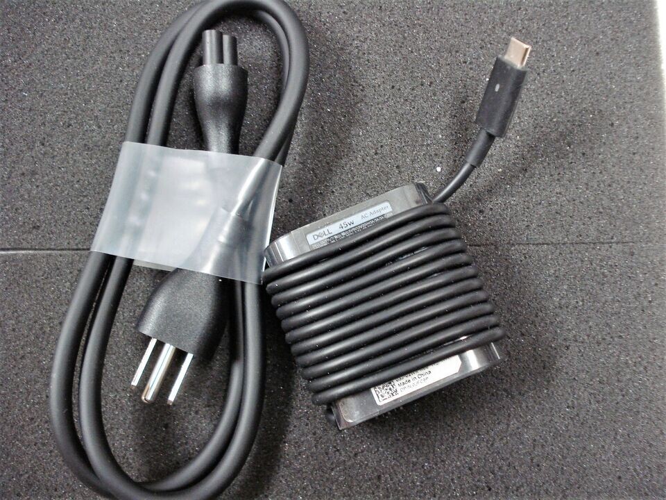 ADAPTADOR DE CA original Dell HA45NM180 5-20V 3-2.25A 45W USB tipo C