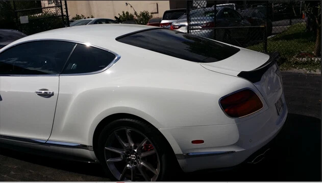 Larger Lip Spoiler EuroSport Style For Bentley Continental 2012-2015