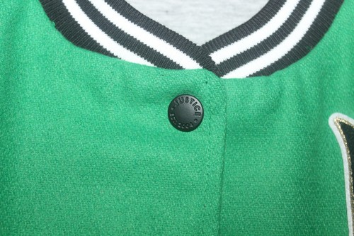 Wicked Varsity Bomber Jacket Justice Girls NEW - Picture 10 of 11
