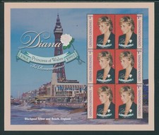 Grenada Grenadines Scott #2055 MNH SHEET In Memoriam 1998 Princess Diana CV$7+