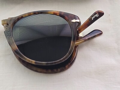 Persol PO0714 Caffe Foldable Men's Polarized Pilot Sunglasses Made