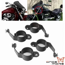 Motorcycle Windshield Steel Mounting Clamp Fit For Suzuki Boulevard M109R/Boss