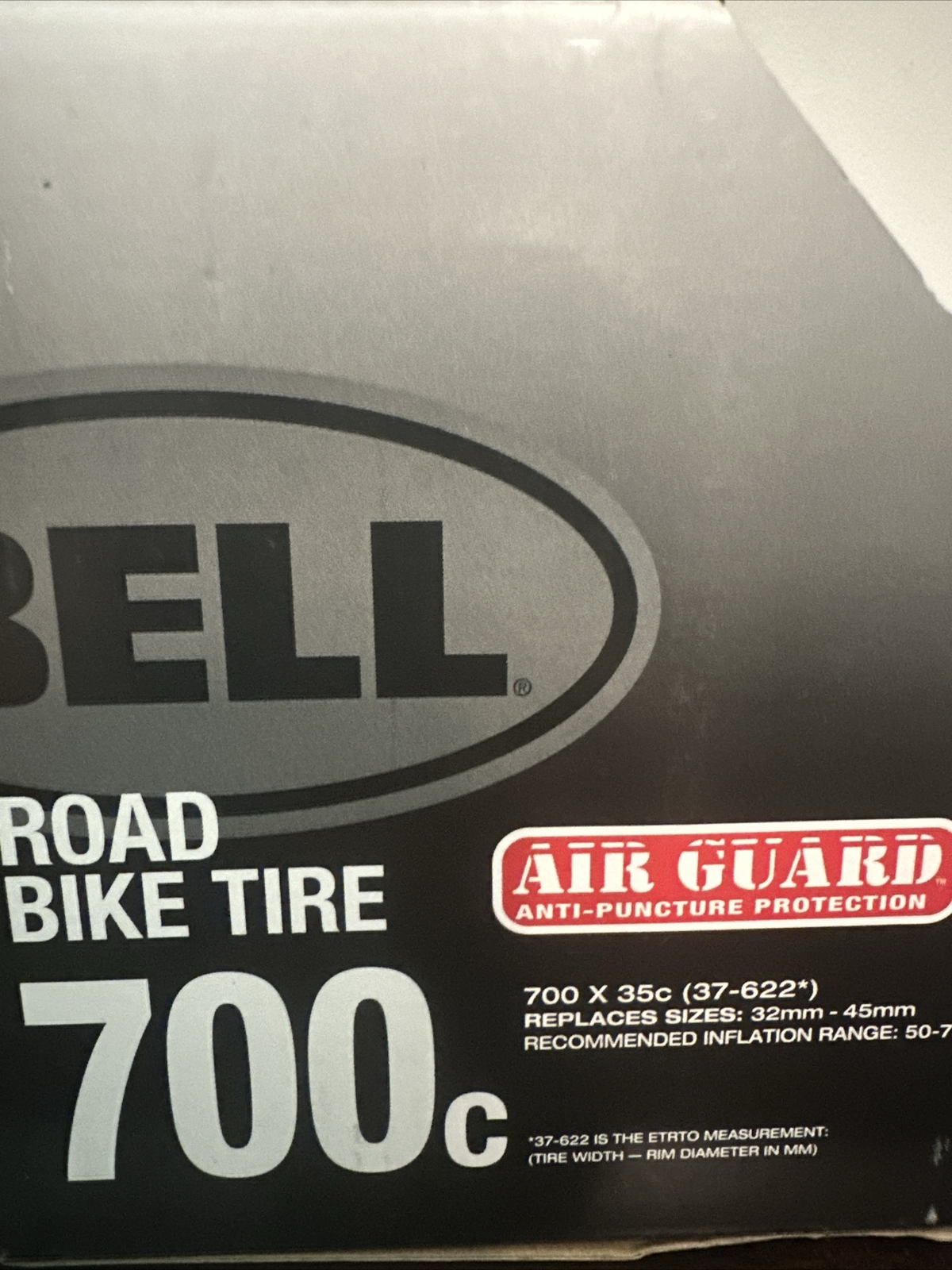 LOT of 2 - BELL Road Bike Tire FLAT DEFENSE 700x35c Brand New in Box