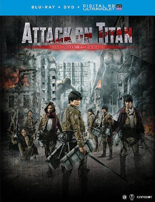 Attack On Titan The Movie Part 1 And 2 Includes Bluray For Sale Online Ebay