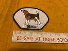 Vintage Sew On Patch Beagle Dog