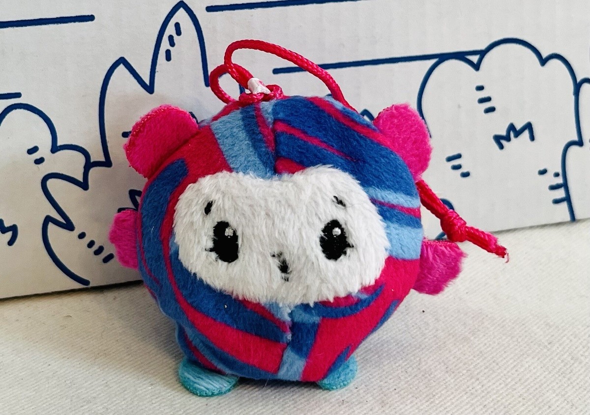 New PIKMI POPS Wave 1 Twirl the Monkey Berry Swirl Scent Plush