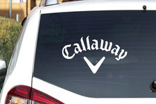 Callaway Golf -CNC cut Decal Vinyl Sticker-Pic from multi colors 