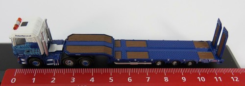 BNIB N GAUGE OXFORD DIECAST 1:148 NSHL01ST SCANIA LOW LOADER STOBART RAIL - Picture 3 of 3