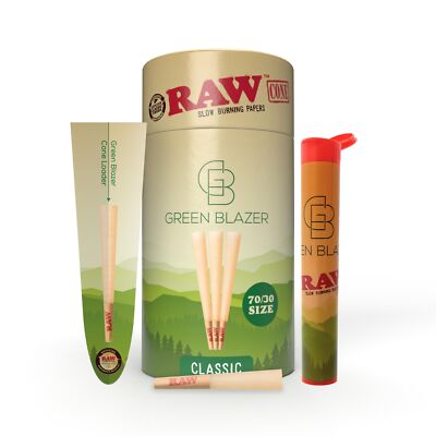 RAW Cones Single Size Dogwalker: 150 Pack - Includes Accessory Kit