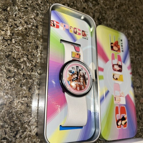 Vintage Spice Girls Watch Brand New in Original Package Rare White Version g04 - Picture 3 of 5