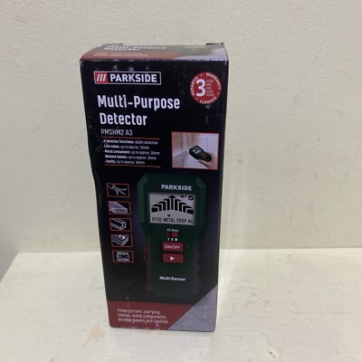 Parkside Mehrzweckmelder PMSHM2 A3 findet stromführende Kabel, Metall