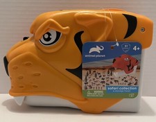 Animal Planet Safari Collection with Storage Head - 51 Pieces - New