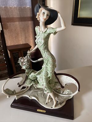 Giuseppe Armani Girl with Bicycle-Spring 539C | eBay