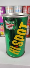 Canada Dry Hi-Spot Hi Spot Steel Can Flat Pull Tab Top Rare Vintage