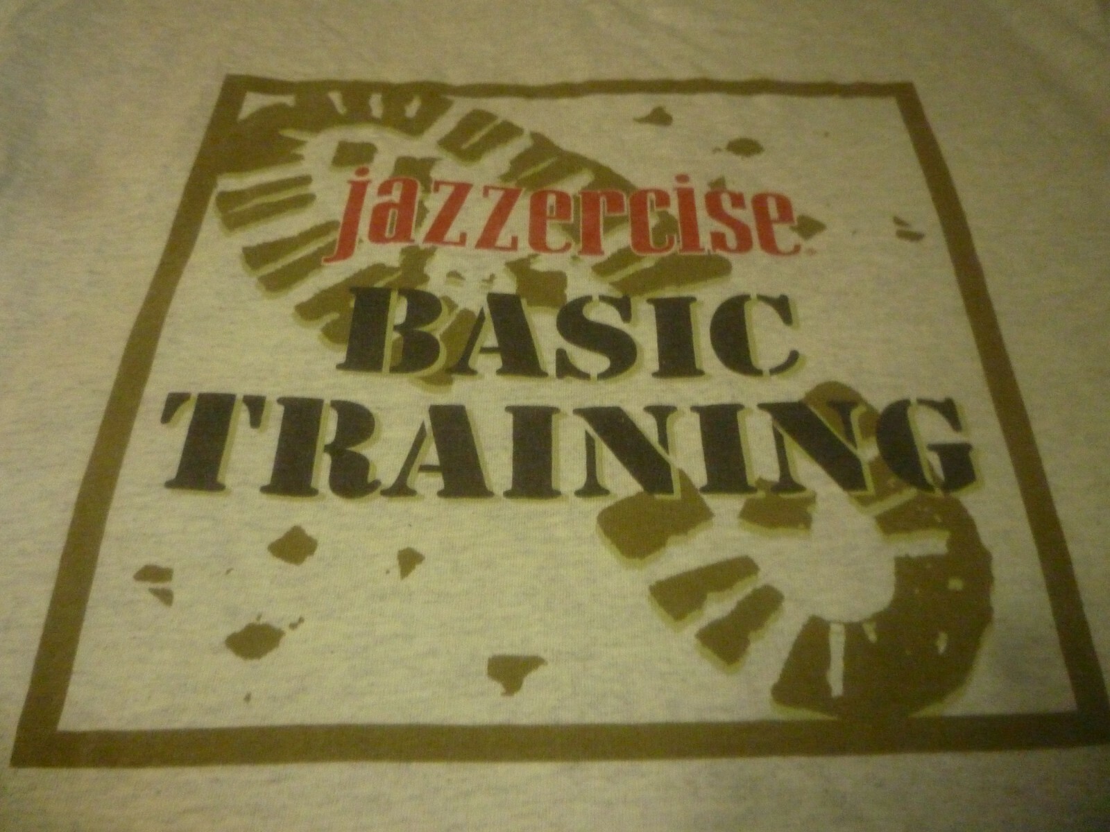 Jazzercise Basic Training Vintage Shirt - Used Si… - image 1