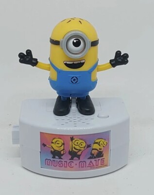 Despicable Me 3 Mini Music Mate Dave with Voice & Music Toy Figure Retired 