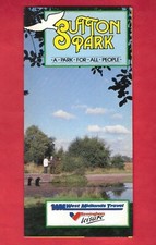 West Midlands Travel Leisure Leaflet - Bus Services to Sutton Park - Nov 1987