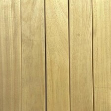 Abachi Lattes de Banc de Sauna 40 cm Bois Saunaholz Non Traité Raboté 2,5 x 9 cm