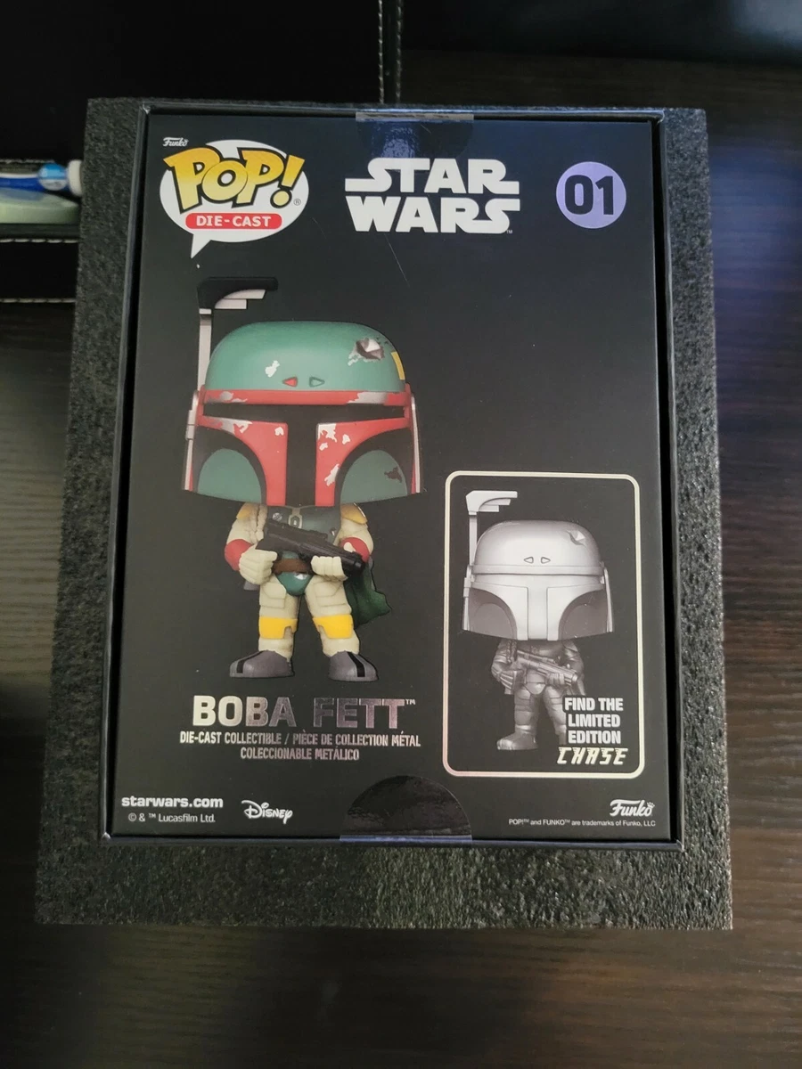 Funko POP! Boba Fett 01 Die Cast Funko Shop Exclusive Chance Of Chase