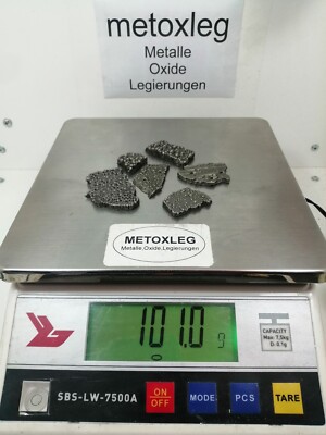 Kobalt-Metall-Flakes/99,85%/Co/Kobalt-Metall/Cobalt 101,0 g/Analyse