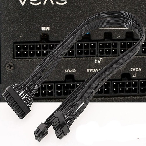 10Pin+18Pin to 24Pin 18AWG Modular Flat Cable for G+ G2 G3 P2 Power Supply - Afbeelding 6 van 8