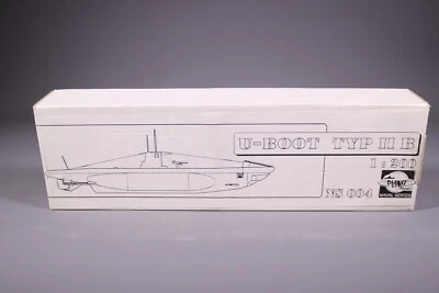 LP442 PLANET MODELS NS004 Maquette 1/200 Sous marin allemand U-Boot type II B - Photo 1/4