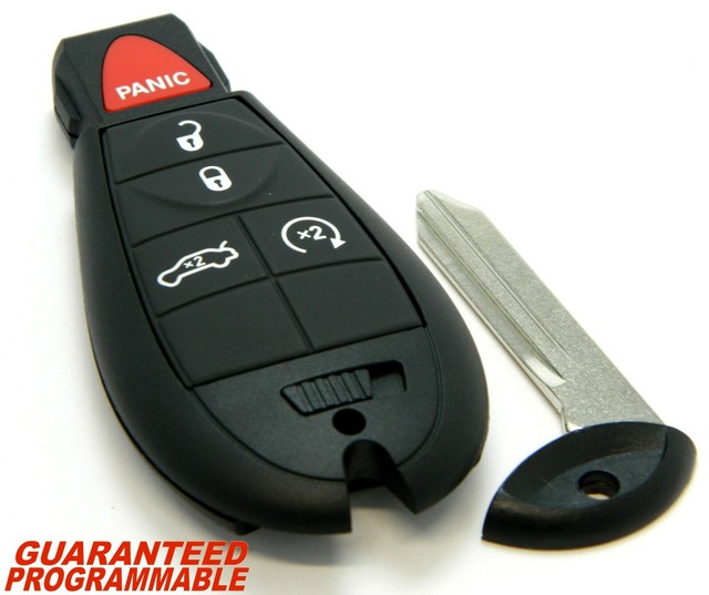 For 2008 2009 2010 2011 2012 Dodge Challenger Charger Uncut Key Fob